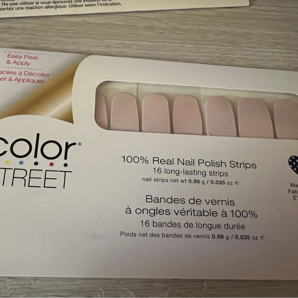 Color Street Lady Lilac Nail Polish Strips